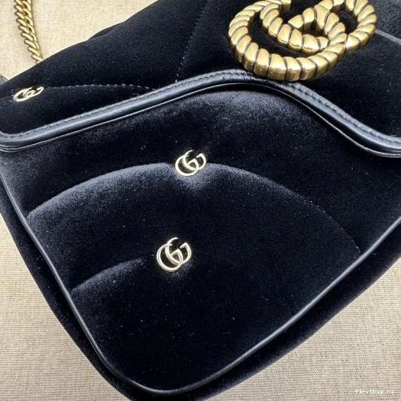 Firstbag ru GUCCI SMALL GG bag Marmont shoulder 0723